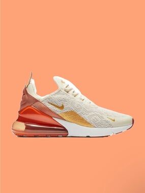 Rare Nike Air Max 270 Premium sneakers /Cream and Terra Blush